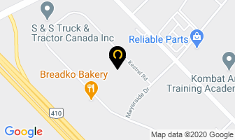 Genwood Industries Ltd in Mississauga map