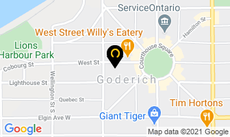 Geo Wraith in Goderich map