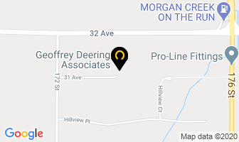 Geoffrey Deering Associates in Surrey map