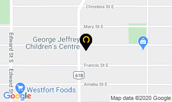 George Jeffrey Children's Centre in Thunder Bay map