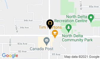 George Mackie Library-North Deltaopen Fraser Valley Regional Library in Delta map