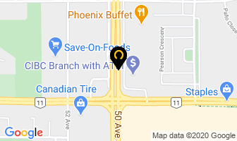 George's Pizza & Steak House in Red Deer map
