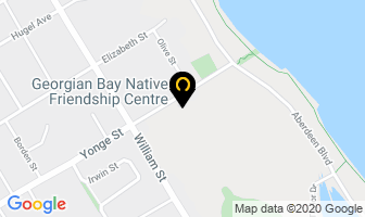 Georgian Bay Native Friendship Centre in St. Catharines map
