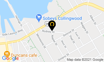 Georgian Homecare Plus in Collingwood map