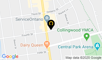 Georgian Tri-Tel Communications in Collingwood map