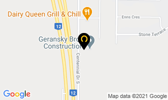 Geransky Bros Construction Ltd in Saint-Georges-de-Champlain map
