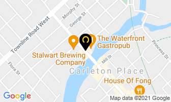 Gerbac Law Office in Carleton Place map