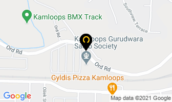 Gerico Forest Products Ltd Splicing Plant in Kamloops map