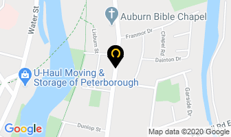 Germain Anita in Peterborough map