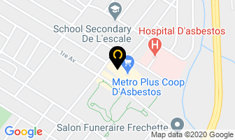 Gerry-Dan in Asbestos map