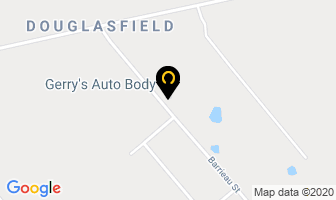 Gerry's Auto Body in Miramichi map