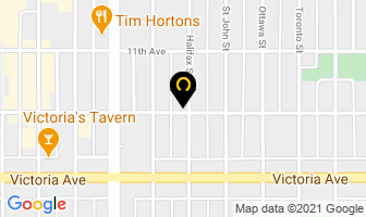 Gerry's Freezer Meats in Regina map