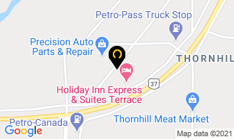 Gers Electrical Repair & Service Ltd in Terrace map