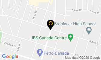 Gervais Brian Professional Corporation in Brooks map