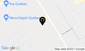 Gervais Jacques Inc in Ville de Québec map