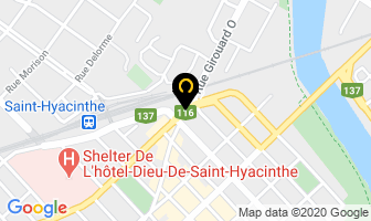 Geslam Informatique Inc in Saint-Hyacinthe map