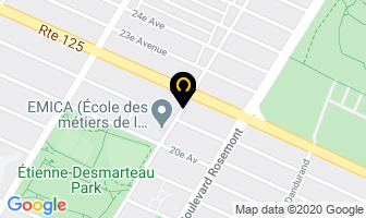 Gestimax Qu&eacute;bec Inc in Montreal map