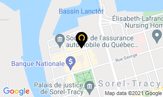 Gestion Alter Ego in Sorel-Tracy map