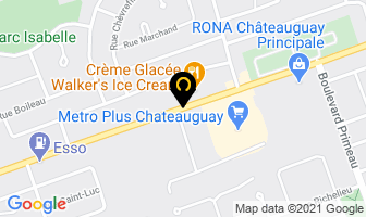 Gestion Communication Info Bar Inc in Châteauguay map