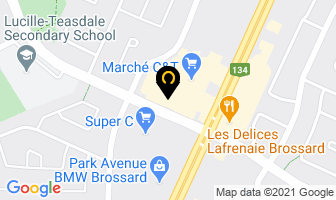 Gestion Immo-Plex in Brossard map