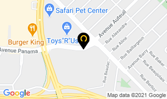 Gestion Immocredit Inc in Brossard map