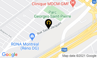 Gestion R H in Montreal map