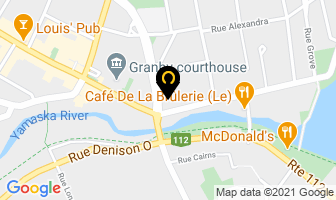 Gestion Vie De L'estrie Inc in Charlemagne map