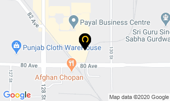 Ghai Notary in Surrey map