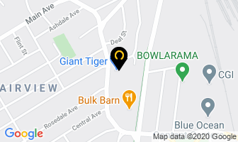 Giant Tiger in Halifax map