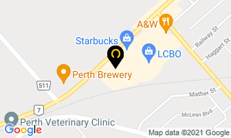 Giant Tiger in Perth map