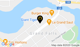 Giant Tiger in Grand-Sault map
