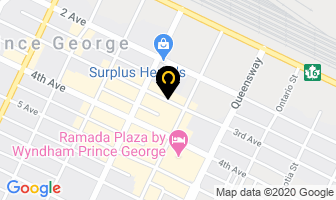 Gibbs Richard C in Prince George map