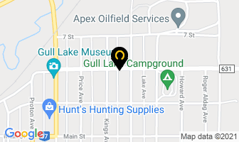 Gibson Energy Ltd in Gull Lake map