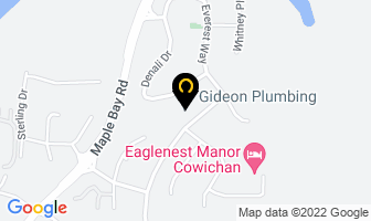 Gideon Plumbing in Duncan map
