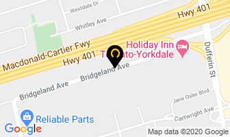 Giffin Canada in North York map