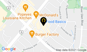 Gigasports in Burlington map