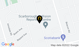 Gilbert Glass And Mirror Inc. in Scarborough map