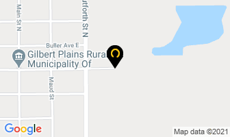 Gilbert Plains Recreation Office in Gilbert Plains map