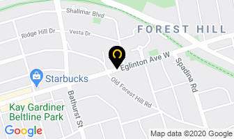 Gilda Home Services in Toronto map