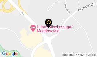 Gilead Sciences Canada Inc in Mississauga map