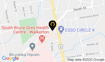 Gill Michael Dr in Walkerton map