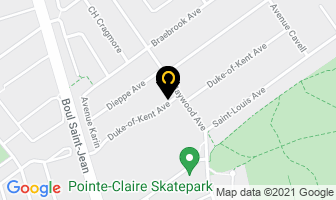 Gilles Gauthier in Pointe-Claire map