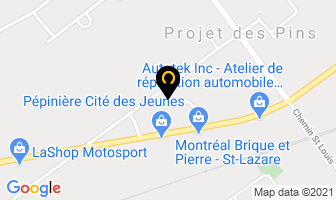 Gilles Marcotte Instruments Inc in Saint-Lazare map