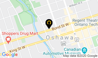 Gillett Car Cleaning in Oshawa map