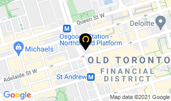 Gillman Gary M in Orillia map