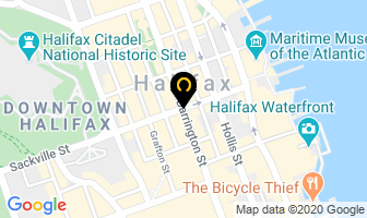 Gilson's Traffic Lines in Halifax map