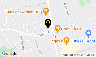 Gilva Accounting in Vaughan map