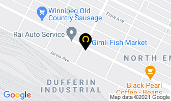 Gimli Fish Market in Winnipeg map