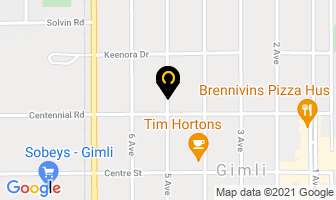 Gimli Seniors Resource Council in Gimli map