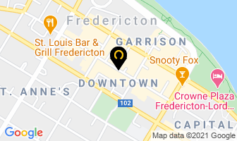 Ginger Design & Marketing Co in Fredericton map